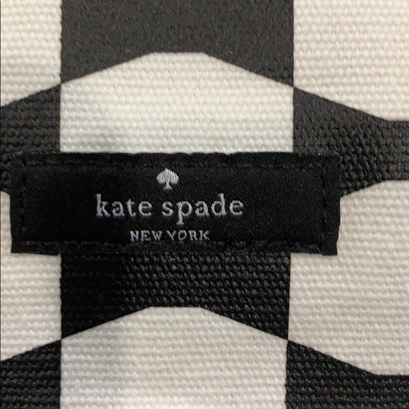 Kate Spade Tote Bag Black/White New - Picture 3 of 8